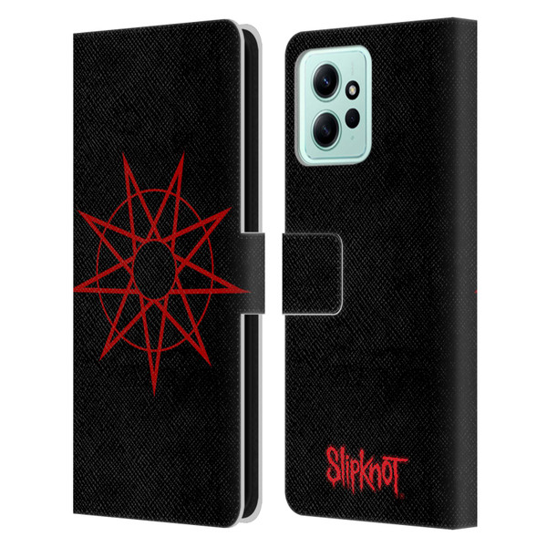 Slipknot Key Art Nanogram Leather Book Wallet Case Cover For Xiaomi Redmi 12