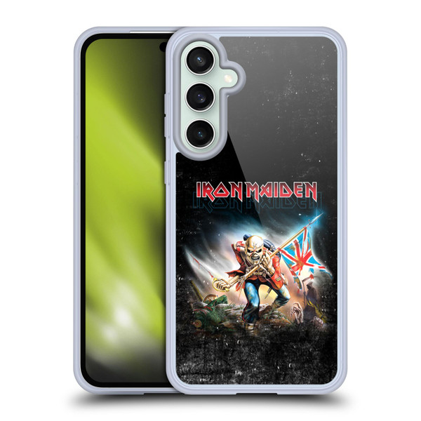 Iron Maiden Art Trooper 2016 Soft Gel Case for Samsung Galaxy S23 FE 5G