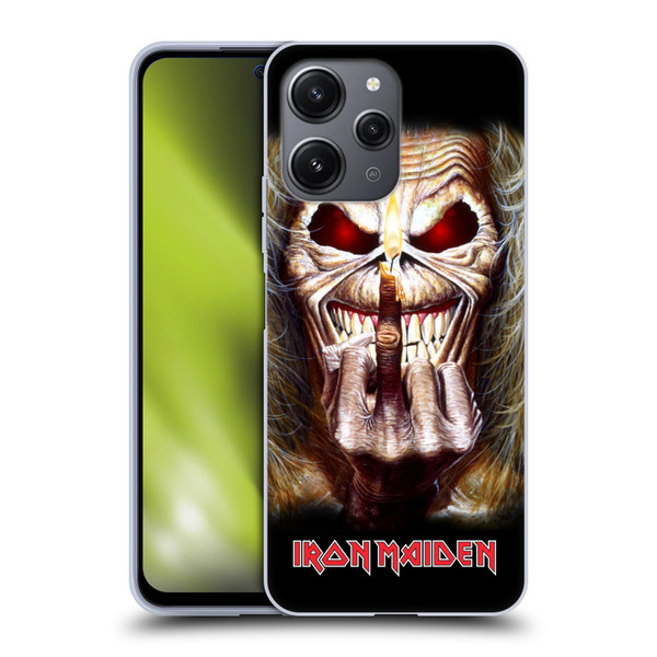 Iron Maiden Art Candle Finger Soft Gel Case for Xiaomi Redmi 12