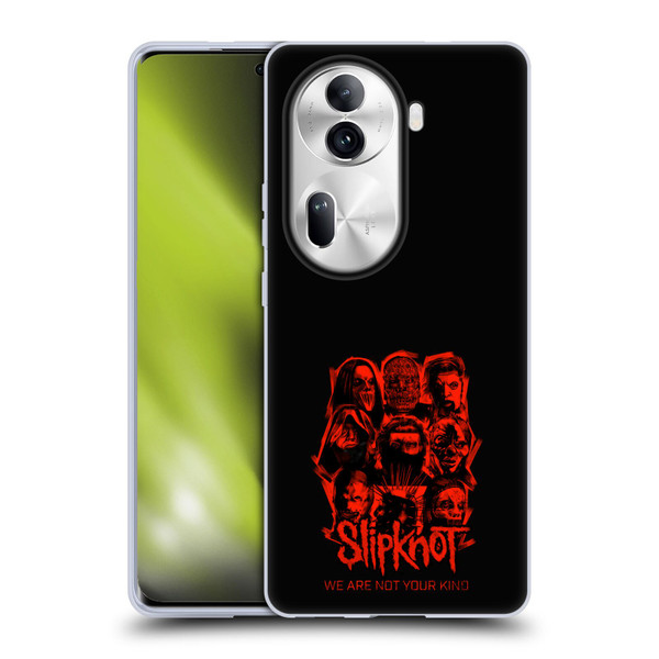 Slipknot We Are Not Your Kind Red Patch Soft Gel Case for OPPO Reno11 Pro