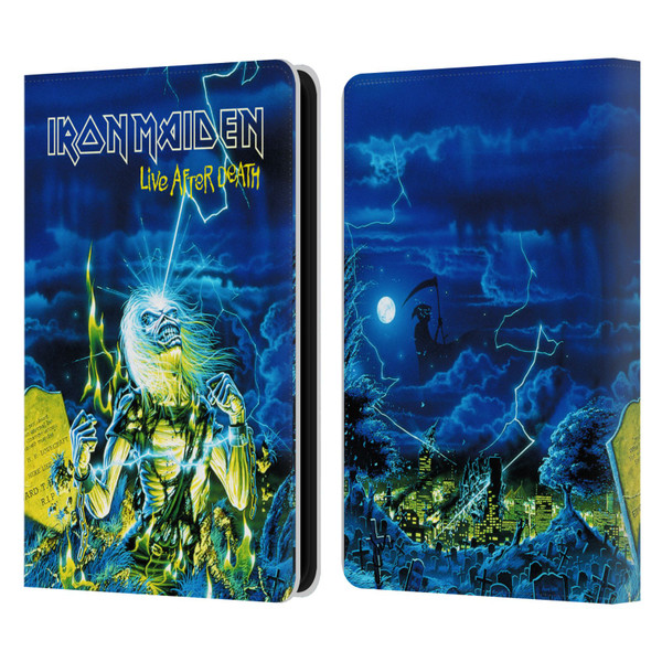 Iron Maiden Tours Live After Death Leather Book Wallet Case Cover For Amazon Kindle 11th Gen 6in 2022