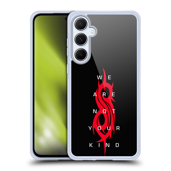 Slipknot We Are Not Your Kind Logo Soft Gel Case for Samsung Galaxy A55 5G