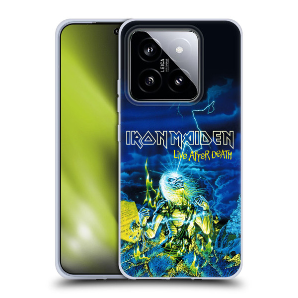 Iron Maiden Tours Live After Death Soft Gel Case for Xiaomi 14