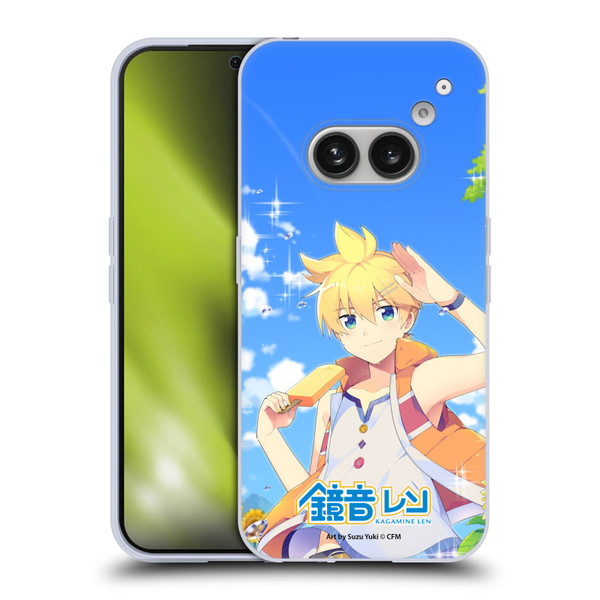 Hatsune Miku Characters Kagamine Len Soft Gel Case for Nothing Phone (2a)