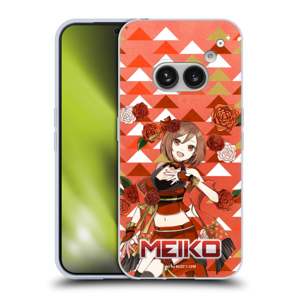 Hatsune Miku Characters Meiko Soft Gel Case for Nothing Phone (2a)
