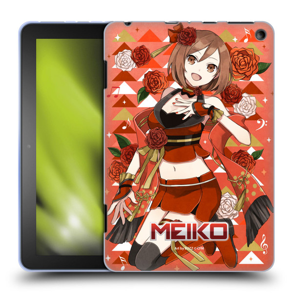 Hatsune Miku Characters Meiko Soft Gel Case for Amazon Fire HD 8/Fire HD 8 Plus 2020