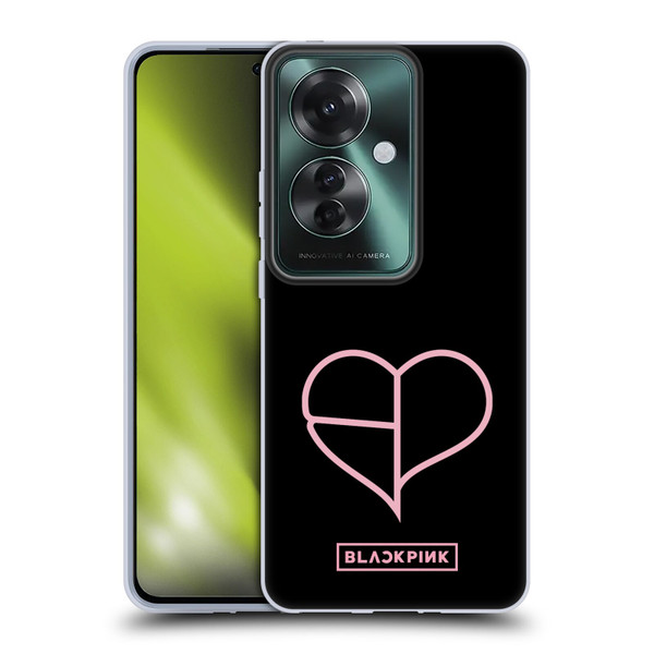 Blackpink The Album Heart Soft Gel Case for OPPO Reno11 F 5G / F25 Pro 5G