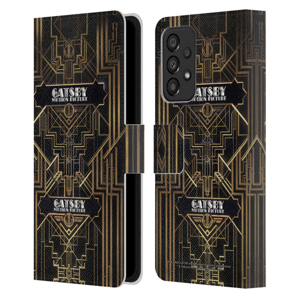 The Great Gatsby Graphics Poster 1 Leather Book Wallet Case Cover For Samsung Galaxy A33 5G (2022)