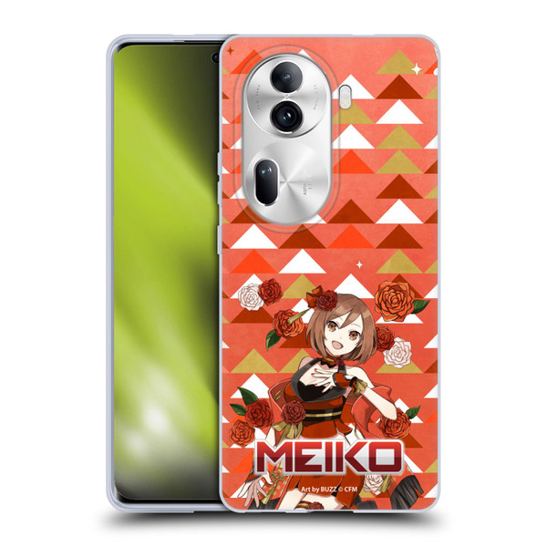 Hatsune Miku Characters Meiko Soft Gel Case for OPPO Reno11 Pro