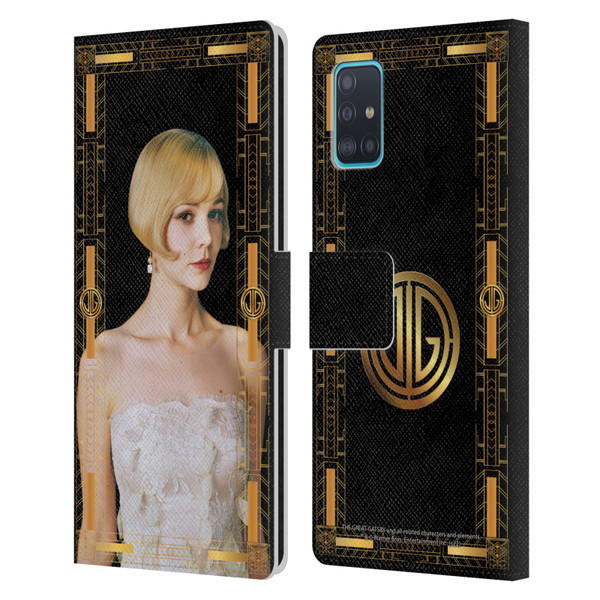The Great Gatsby Graphics Daisy Leather Book Wallet Case Cover For Samsung Galaxy A51 (2019)