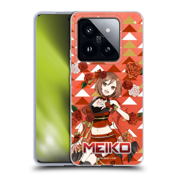 Hatsune Miku Characters Meiko Soft Gel Case for Xiaomi 14 Pro