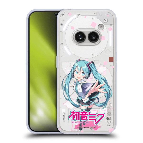 Hatsune Miku Graphics Cute Soft Gel Case for Nothing Phone (2a)