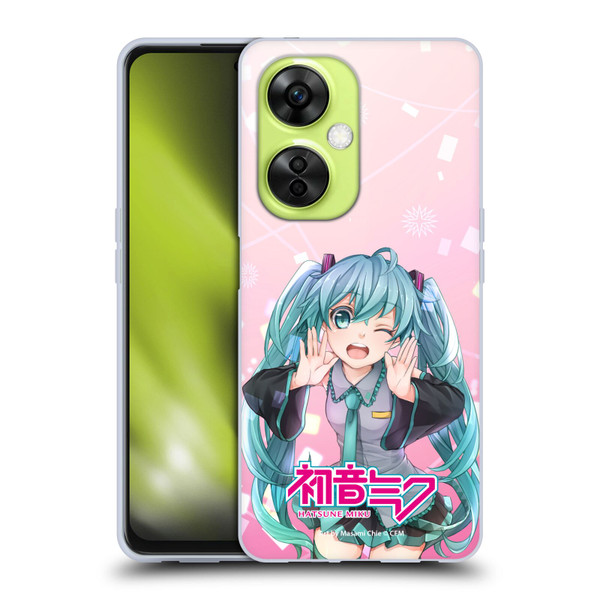 Hatsune Miku Graphics Wink Soft Gel Case for OnePlus Nord CE 3 Lite 5G