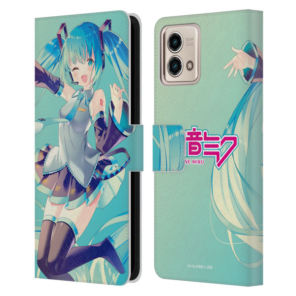 Hatsune Miku Graphics Sing Leather Book Wallet Case Cover For Motorola Moto G Stylus 5G 2023