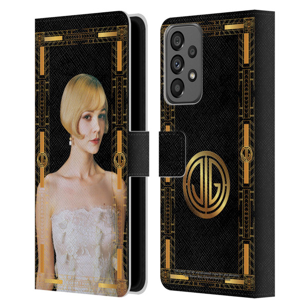 The Great Gatsby Graphics Daisy Leather Book Wallet Case Cover For Samsung Galaxy A73 5G (2022)