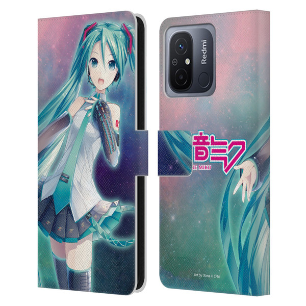 Hatsune Miku Graphics Nebula Leather Book Wallet Case Cover For Xiaomi Redmi 12C