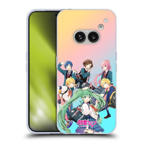 Hatsune Miku Virtual Singers High School Soft Gel Case for Nothing Phone (2a)