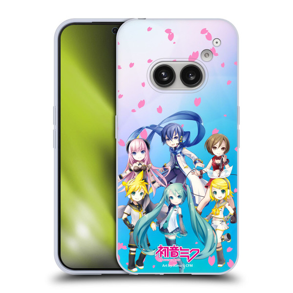 Hatsune Miku Virtual Singers Sakura Soft Gel Case for Nothing Phone (2a)