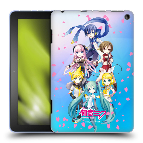 Hatsune Miku Virtual Singers Sakura Soft Gel Case for Amazon Fire HD 8/Fire HD 8 Plus 2020