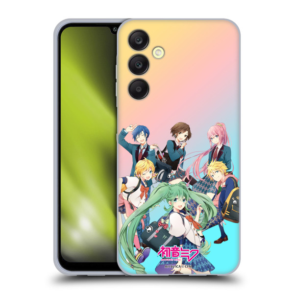 Hatsune Miku Virtual Singers High School Soft Gel Case for Samsung Galaxy A25 5G
