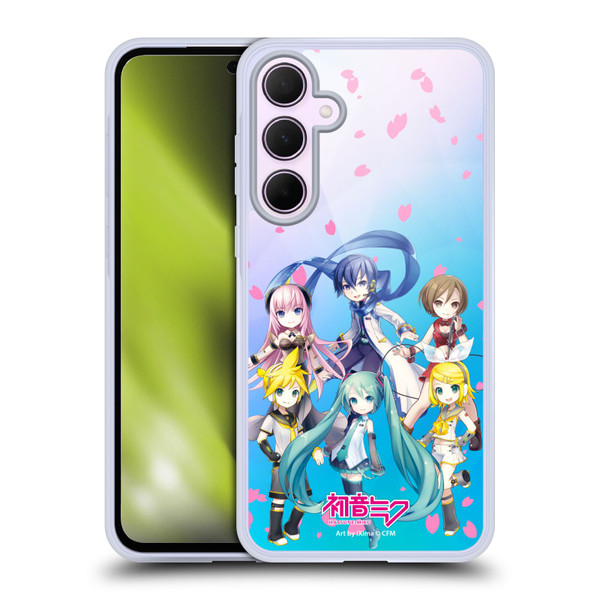 Hatsune Miku Virtual Singers Sakura Soft Gel Case for Samsung Galaxy A35 5G