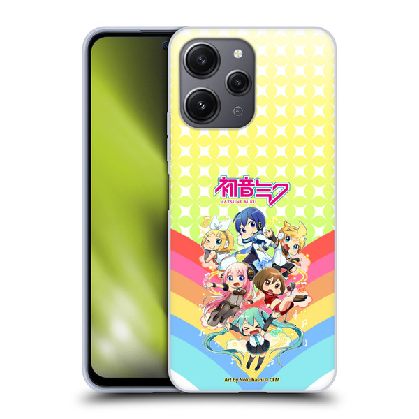 Hatsune Miku Virtual Singers Rainbow Soft Gel Case for Xiaomi Redmi 12