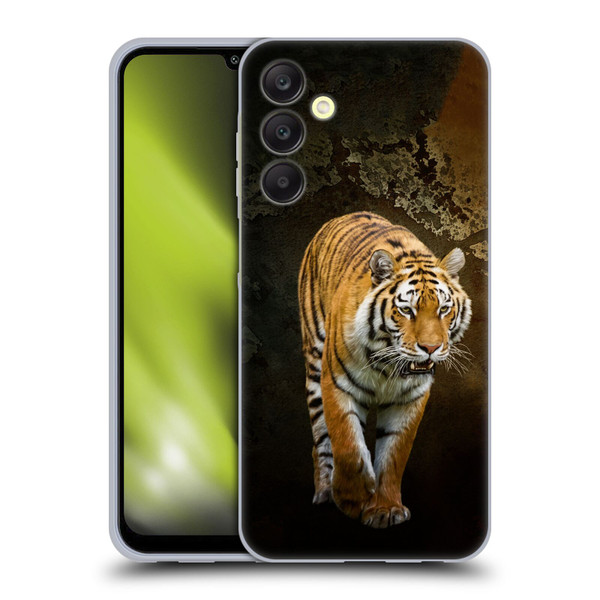 Simone Gatterwe Animals Siberian Tiger Soft Gel Case for Samsung Galaxy A25 5G