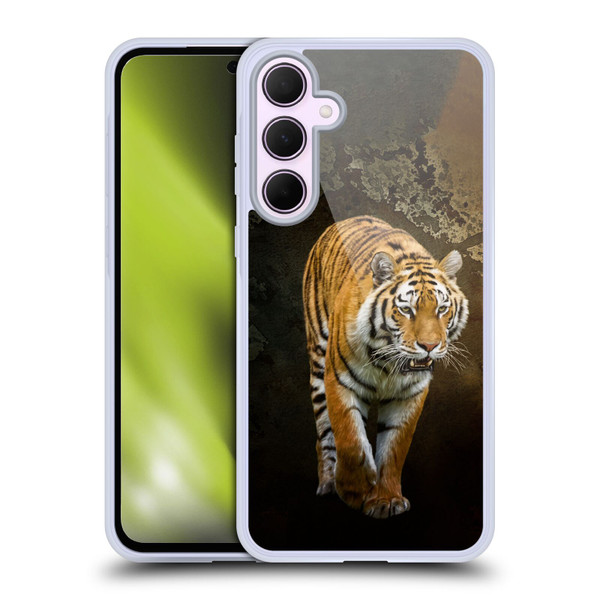 Simone Gatterwe Animals Siberian Tiger Soft Gel Case for Samsung Galaxy A35 5G