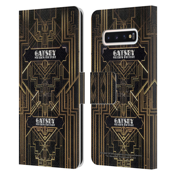 The Great Gatsby Graphics Poster 1 Leather Book Wallet Case Cover For Samsung Galaxy S10