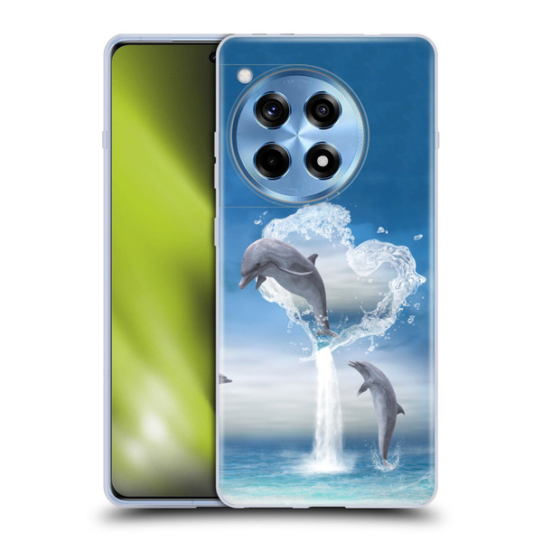 Simone Gatterwe Dolphins Lovers Soft Gel Case for OnePlus 12R
