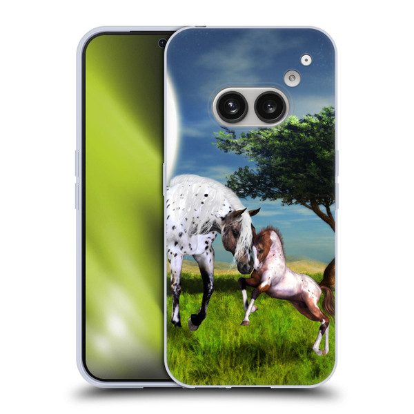 Simone Gatterwe Horses Love Forever Soft Gel Case for Nothing Phone (2a)