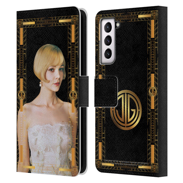 The Great Gatsby Graphics Daisy Leather Book Wallet Case Cover For Samsung Galaxy S21 5G