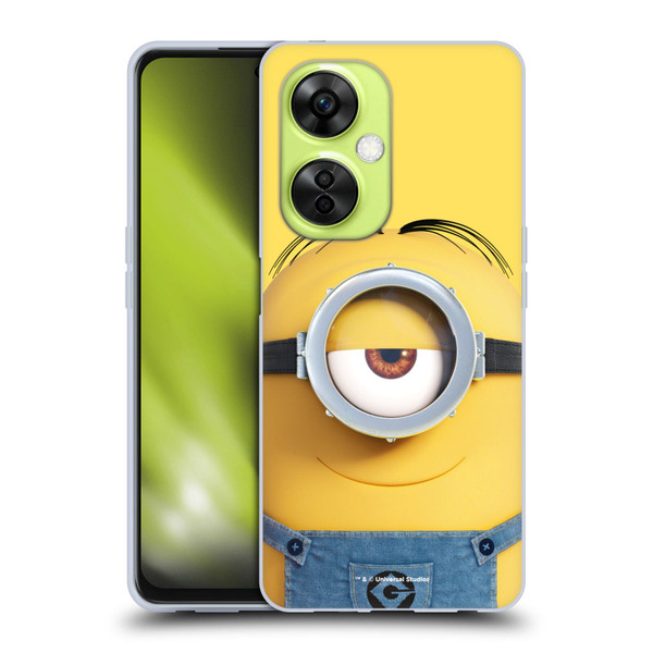 Despicable Me Full Face Minions Stuart Soft Gel Case for OnePlus Nord CE 3 Lite 5G