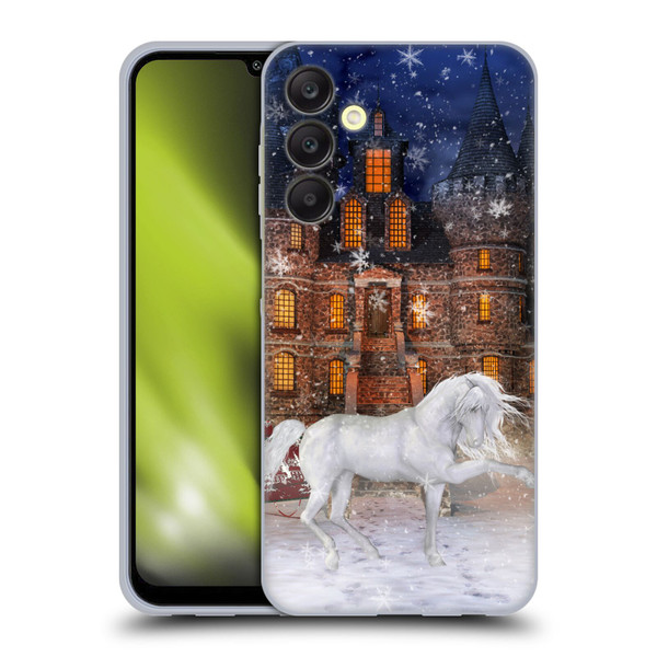 Simone Gatterwe Horses Christmas Time Soft Gel Case for Samsung Galaxy A25 5G
