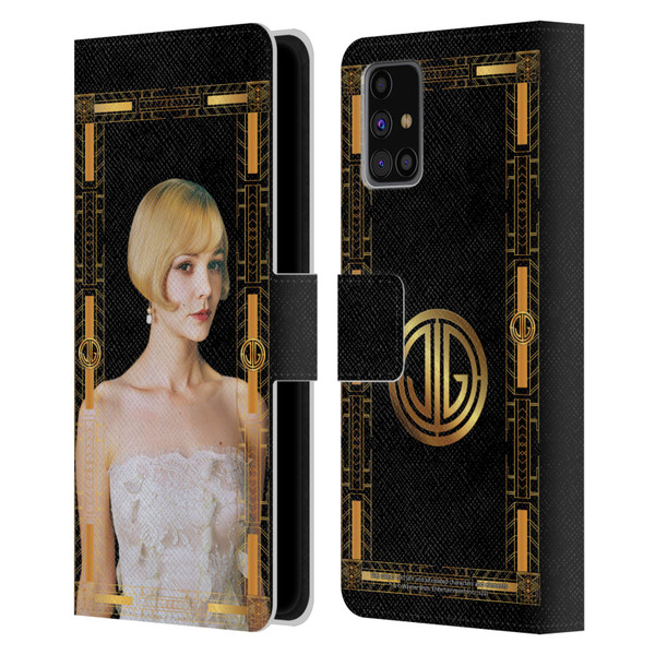 The Great Gatsby Graphics Daisy Leather Book Wallet Case Cover For Samsung Galaxy M31s (2020)