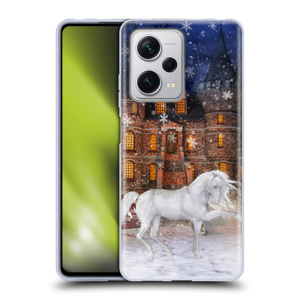 Simone Gatterwe Horses Christmas Time Soft Gel Case for Xiaomi Redmi Note 12 Pro+ 5G