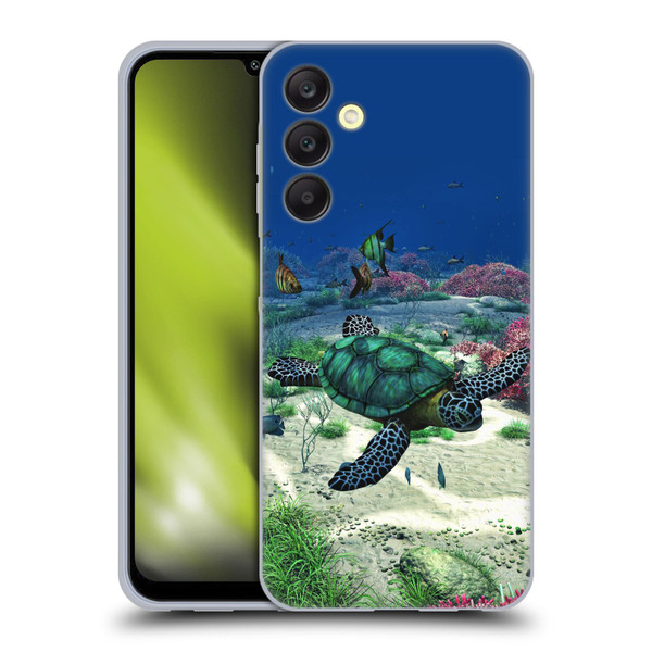 Simone Gatterwe Life In Sea Turtle Soft Gel Case for Samsung Galaxy A25 5G