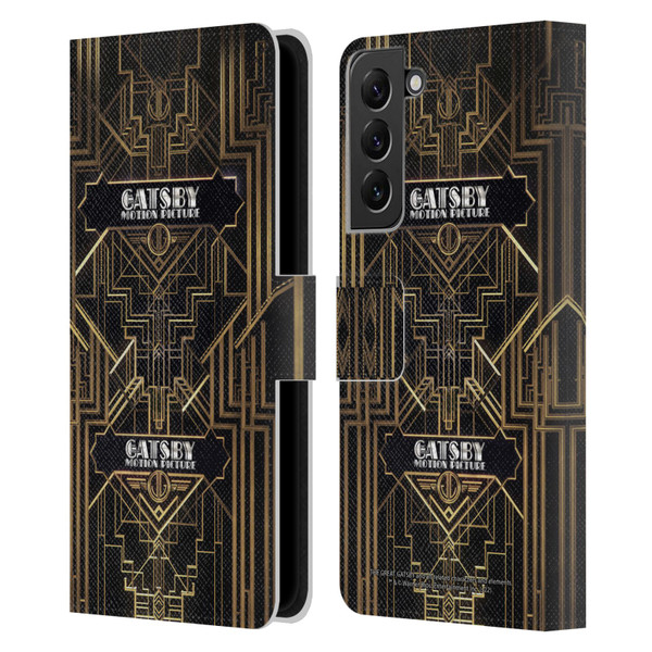 The Great Gatsby Graphics Poster 1 Leather Book Wallet Case Cover For Samsung Galaxy S22+ 5G