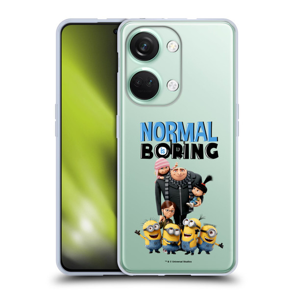 Despicable Me Gru's Family Minions Soft Gel Case for OnePlus Nord 3 5G