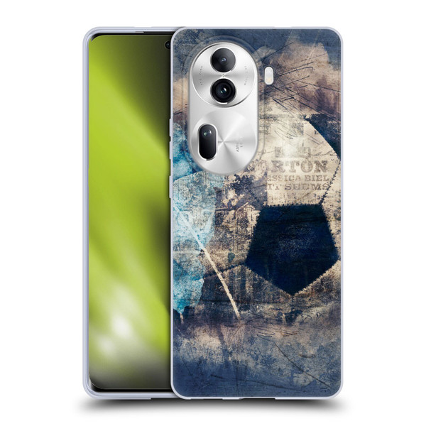 Simone Gatterwe Vintage And Steampunk Grunge Soccer Soft Gel Case for OPPO Reno11 Pro