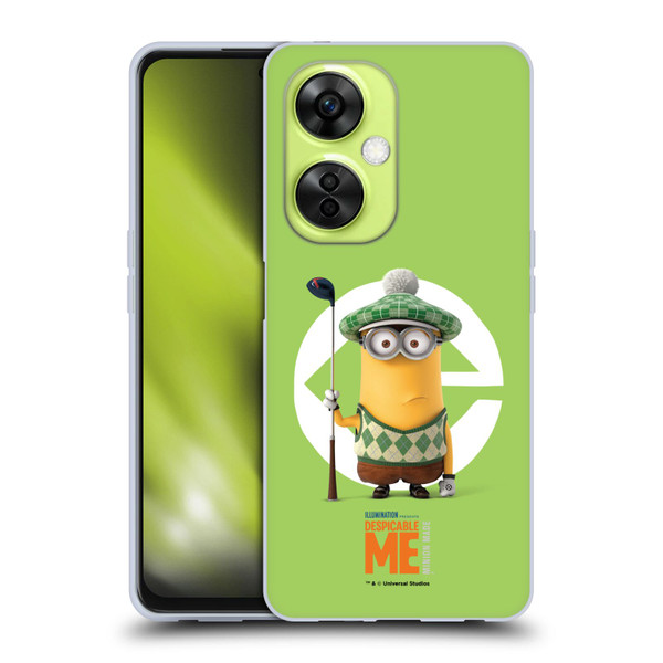 Despicable Me Minions Kevin Golfer Costume Soft Gel Case for OnePlus Nord CE 3 Lite 5G