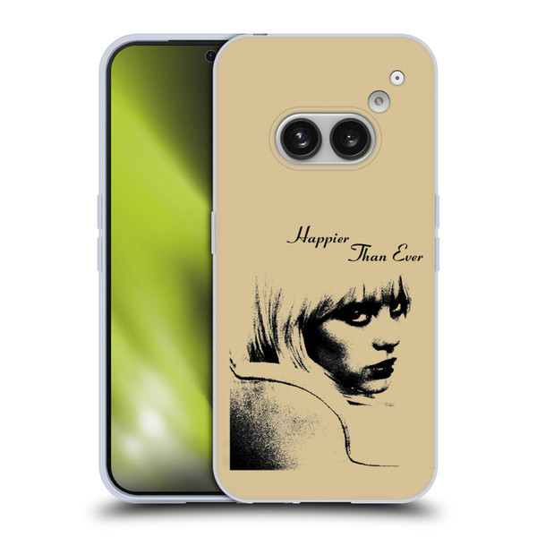 Billie Eilish Happier Than Ever Album Image Soft Gel Case for Nothing Phone (2a)