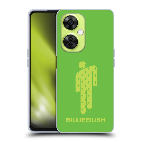 Billie Eilish Key Art Blohsh Green Soft Gel Case for OnePlus Nord CE 3 Lite 5G