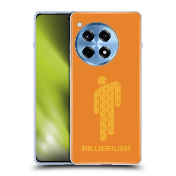 Billie Eilish Key Art Blohsh Orange Soft Gel Case for OnePlus 12R