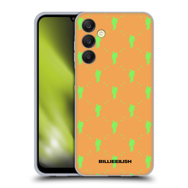 Billie Eilish Key Art Blohsh Pattern Soft Gel Case for Samsung Galaxy A25 5G