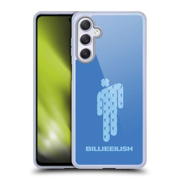 Billie Eilish Key Art Blohsh Blue Soft Gel Case for Samsung Galaxy M54 5G