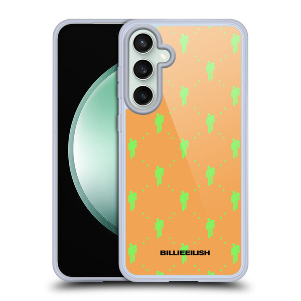 Billie Eilish Key Art Blohsh Pattern Soft Gel Case for Samsung Galaxy S23 FE 5G & MagSafe