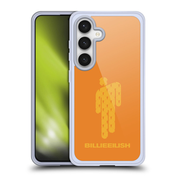 Billie Eilish Key Art Blohsh Orange Soft Gel Case for Samsung Galaxy S24 5G