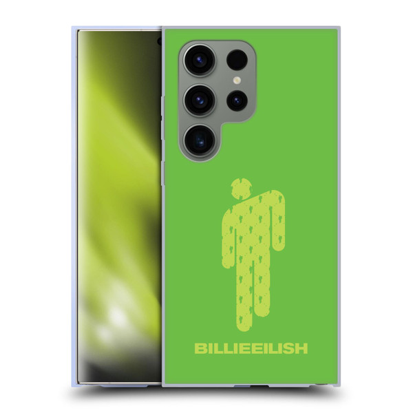 Billie Eilish Key Art Blohsh Green Soft Gel Case for Samsung Galaxy S24 Ultra 5G