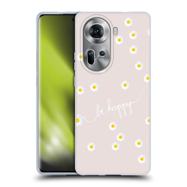 Monika Strigel Happy Daisy Nude Soft Gel Case for OPPO Reno11